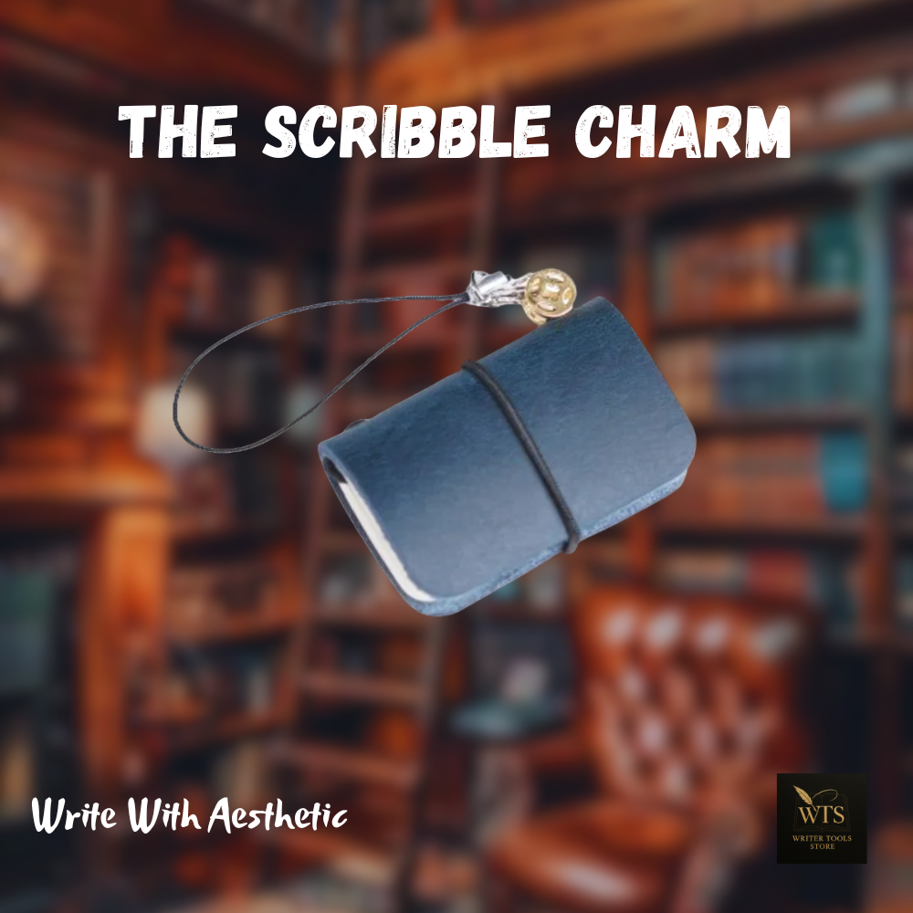 The Scribble Charm – Mini Keychain Notebook for Notes, Doodles & Daily Ideas