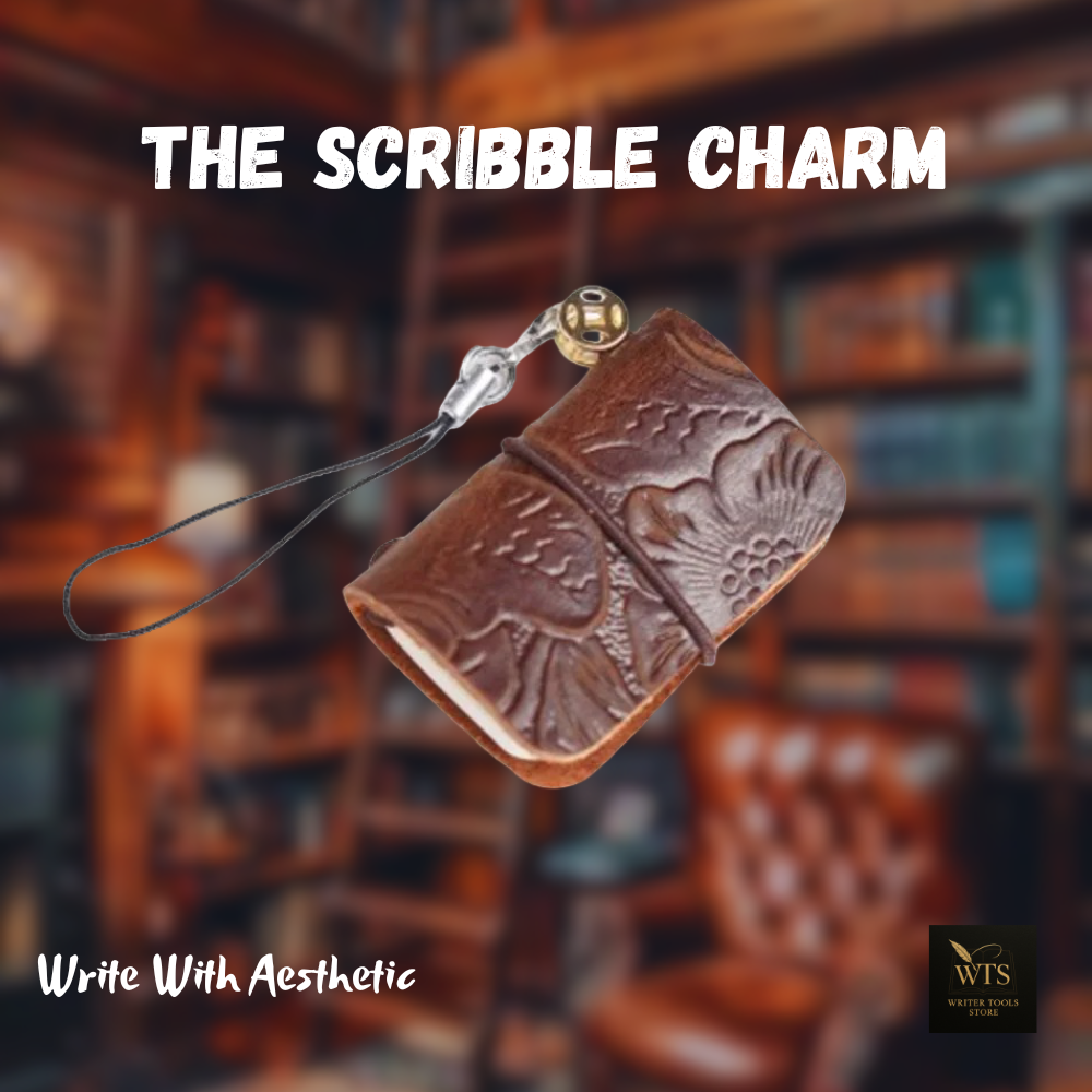 The Scribble Charm – Mini Keychain Notebook for Notes, Doodles & Daily Ideas