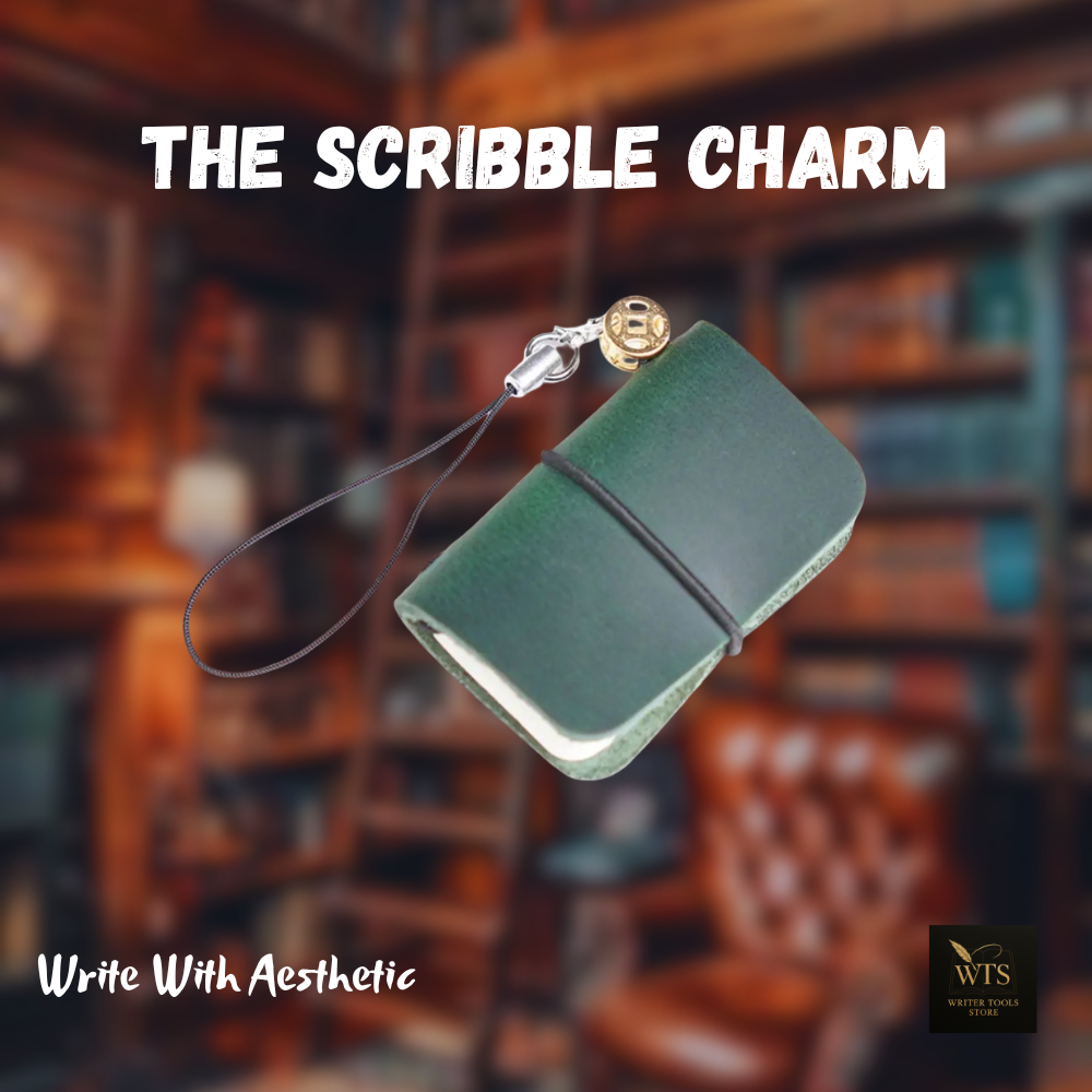 The Scribble Charm – Mini Keychain Notebook for Notes, Doodles & Daily Ideas
