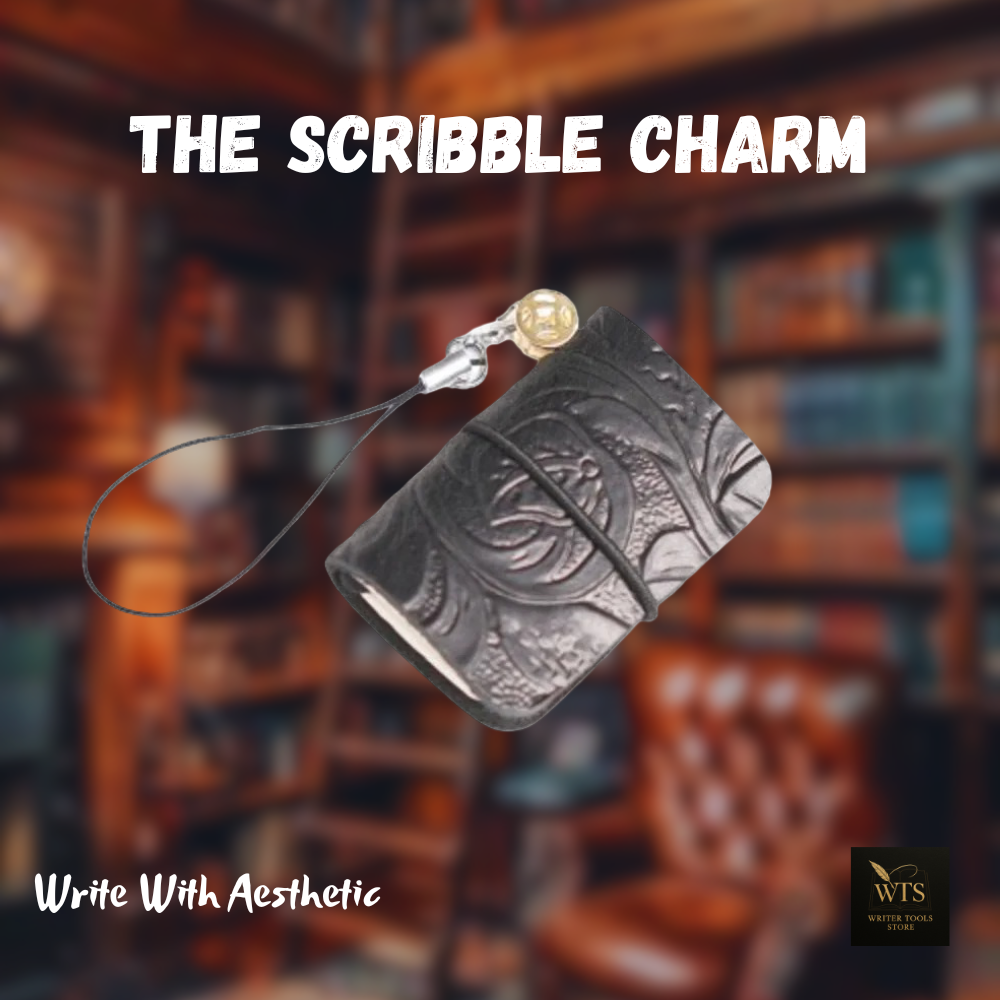 The Scribble Charm – Mini Keychain Notebook for Notes, Doodles & Daily Ideas