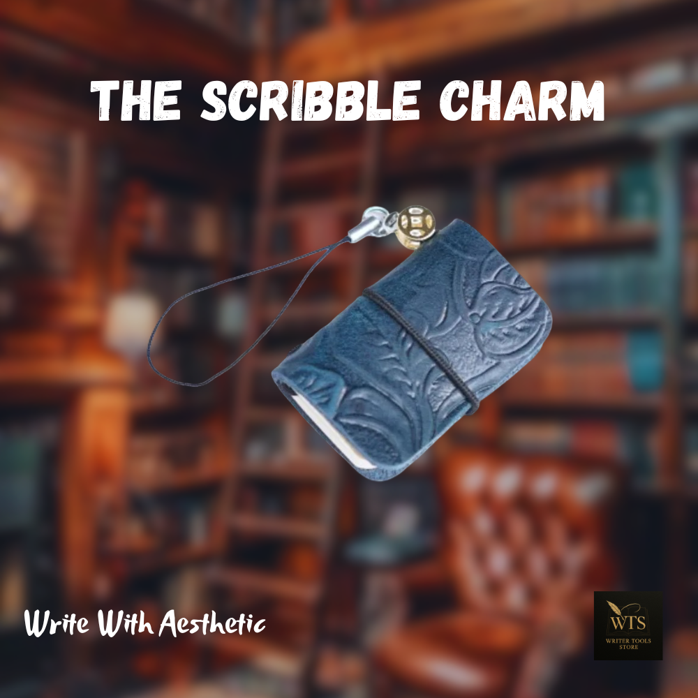 The Scribble Charm – Mini Keychain Notebook for Notes, Doodles & Daily Ideas