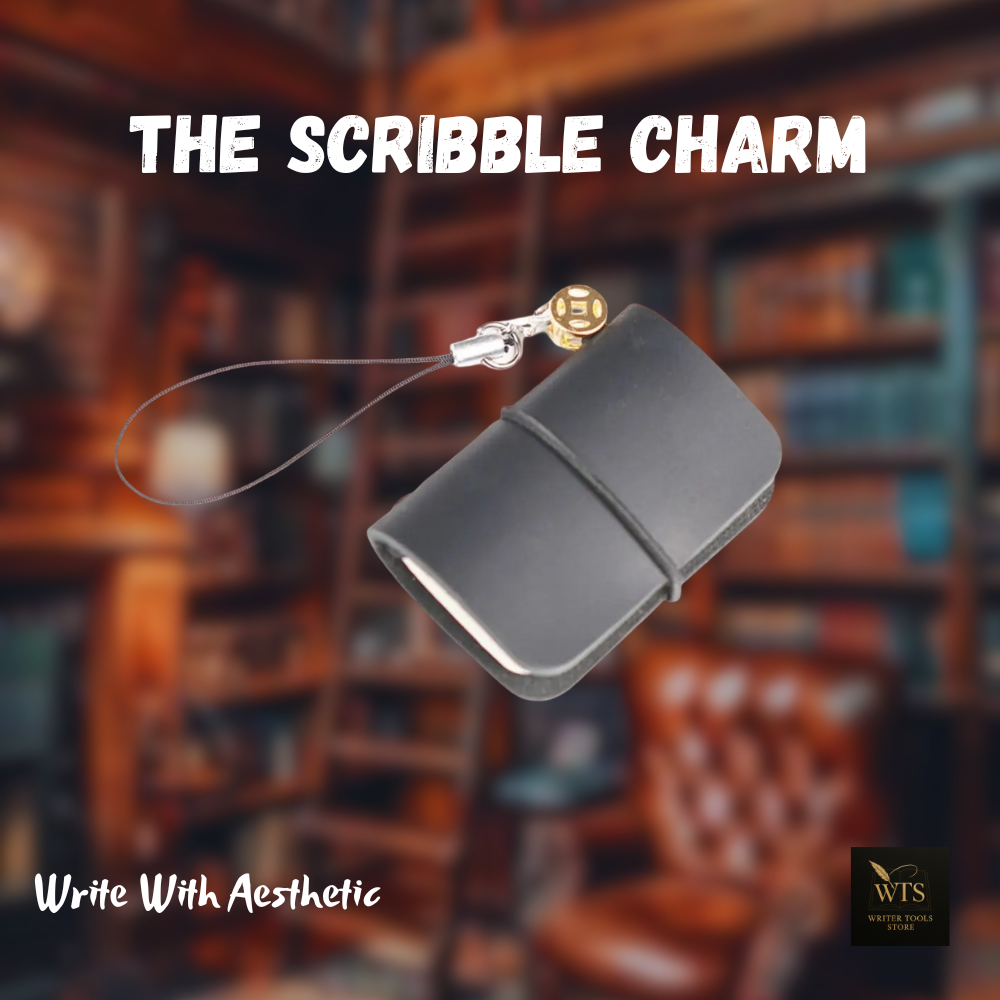 The Scribble Charm – Mini Keychain Notebook for Notes, Doodles & Daily Ideas