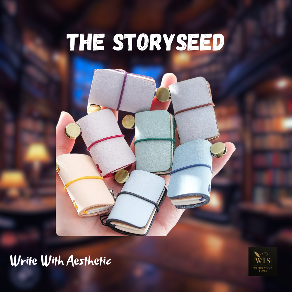 The Storyseed Mini Notebook – A Vintage Companion for Daily Scribbles
