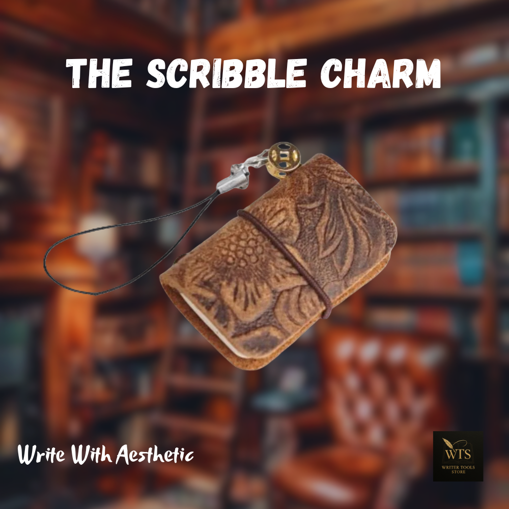 The Scribble Charm – Mini Keychain Notebook for Notes, Doodles & Daily Ideas