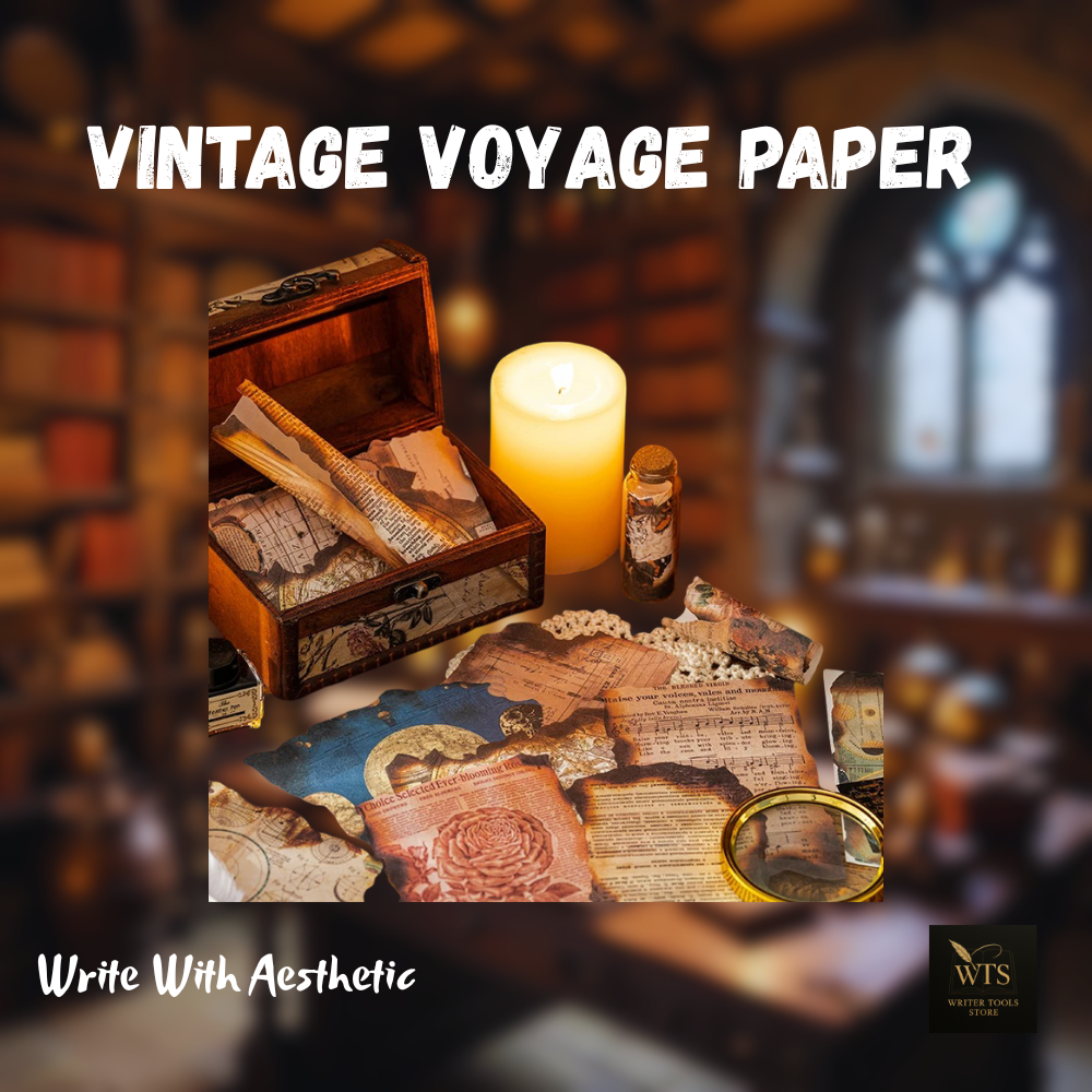 30 Vintage Decorative Sheets for Journaling, Scrapbooking & Crafts