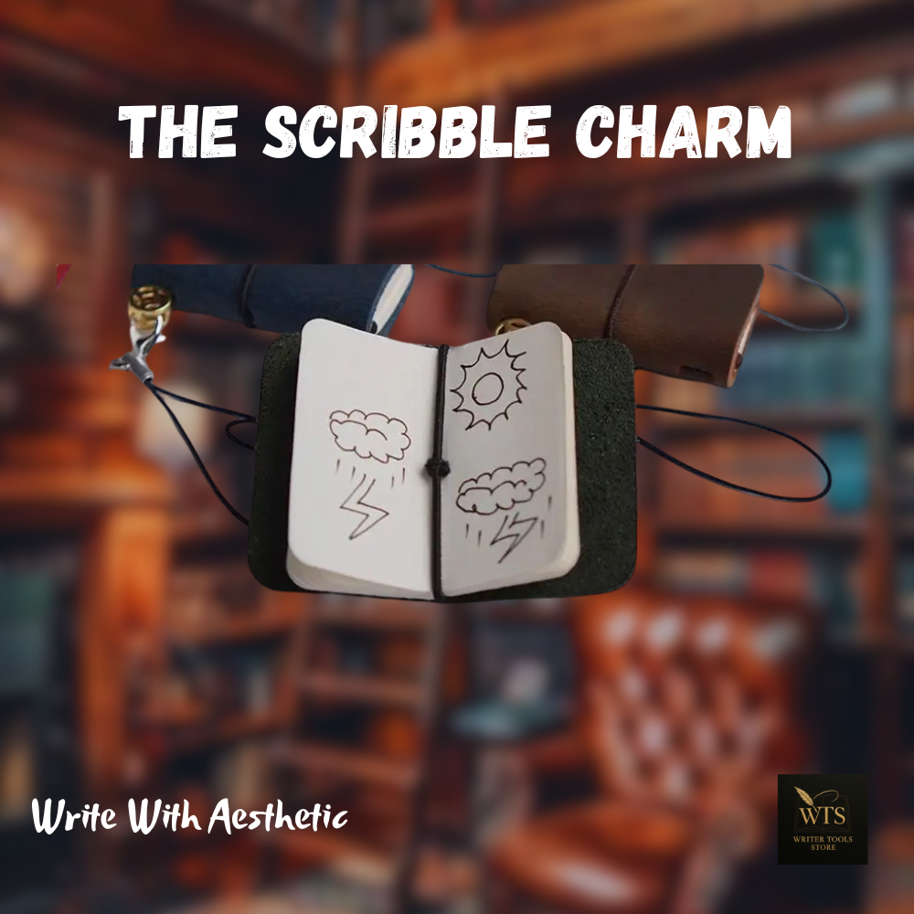 Mini Keychain Notebook for Notes, Doodles & Daily Ideas