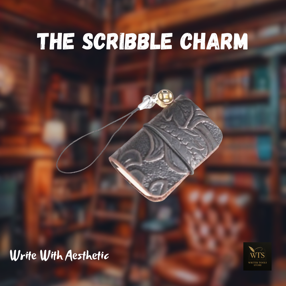 The Scribble Charm – Mini Keychain Notebook for Notes, Doodles & Daily Ideas