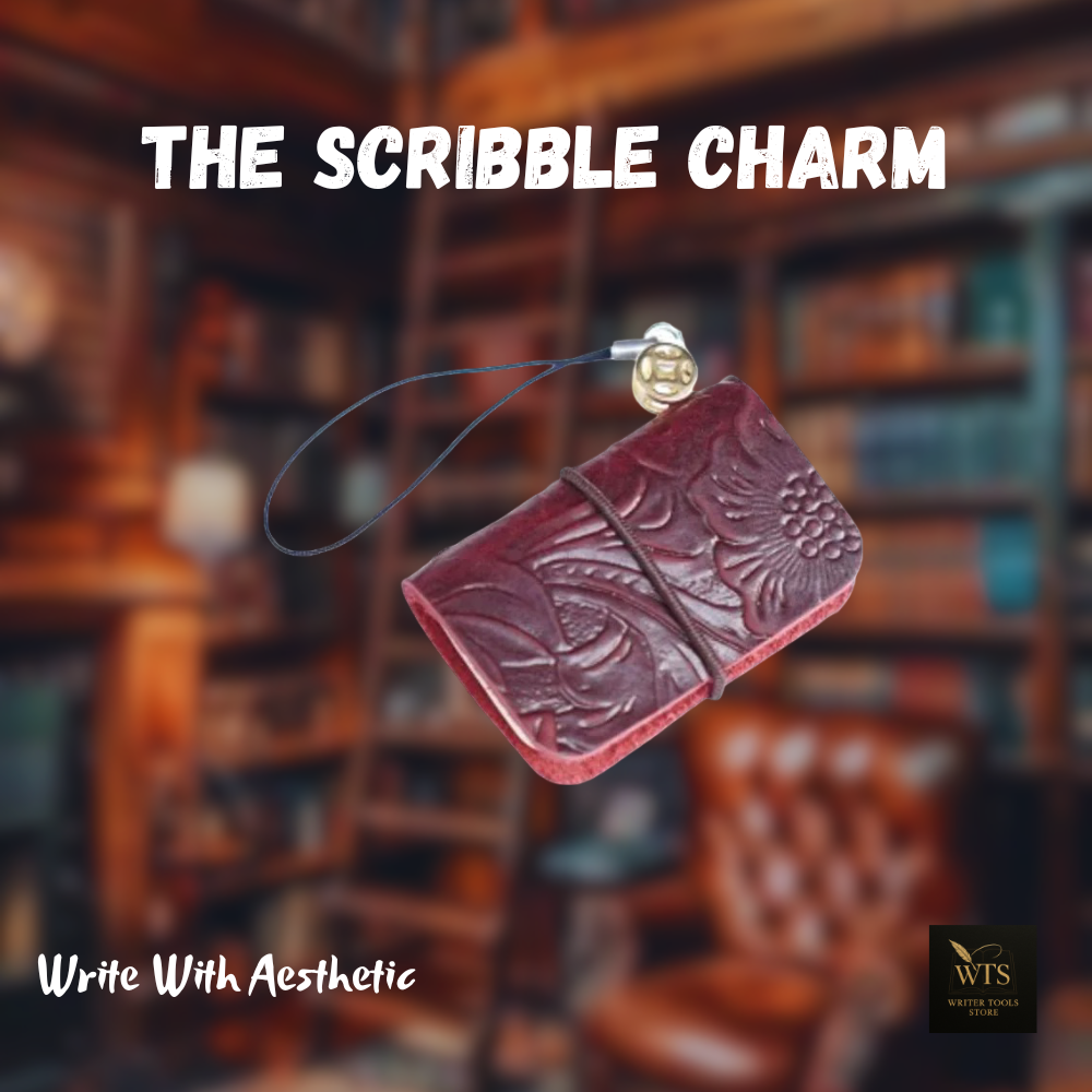 The Scribble Charm – Mini Keychain Notebook for Notes, Doodles & Daily Ideas