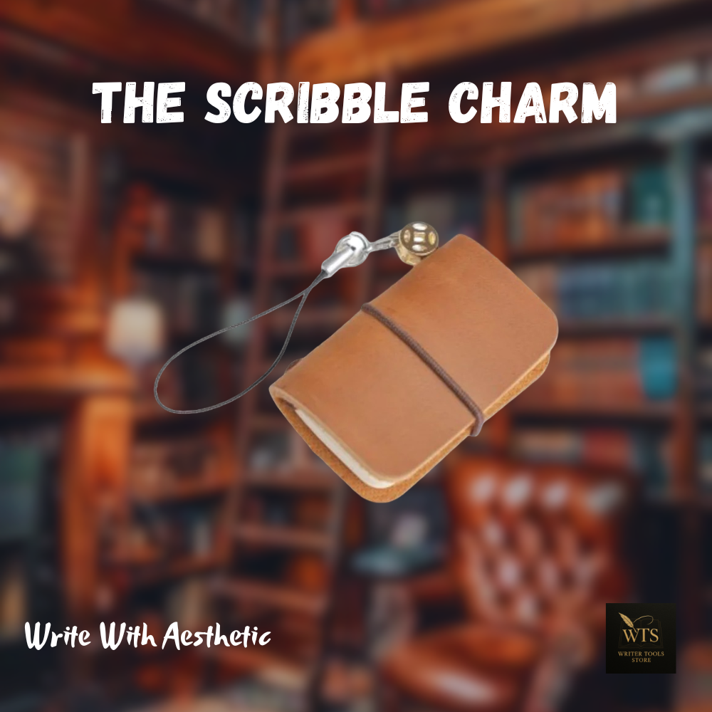 The Scribble Charm – Mini Keychain Notebook for Notes, Doodles & Daily Ideas