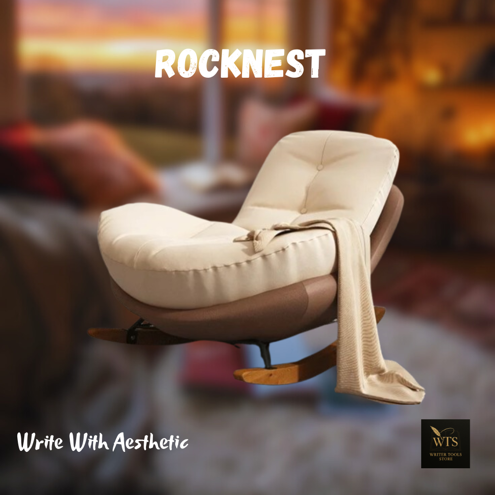 The Rocknest – Penguin-Inspired Lazy Rocking Chair | Comfy Recliner for Adults | Indoor Sofa for Living Room & Balcony
