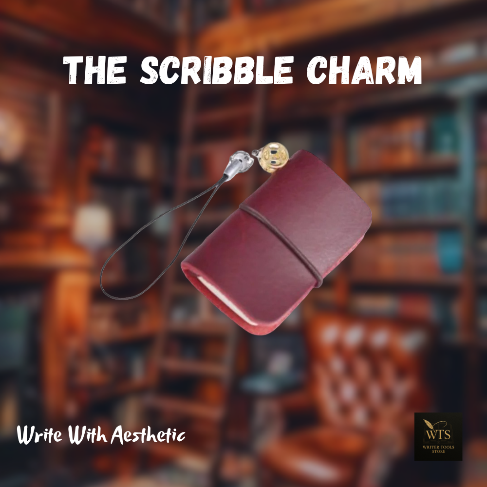 The Scribble Charm – Mini Keychain Notebook for Notes, Doodles & Daily Ideas