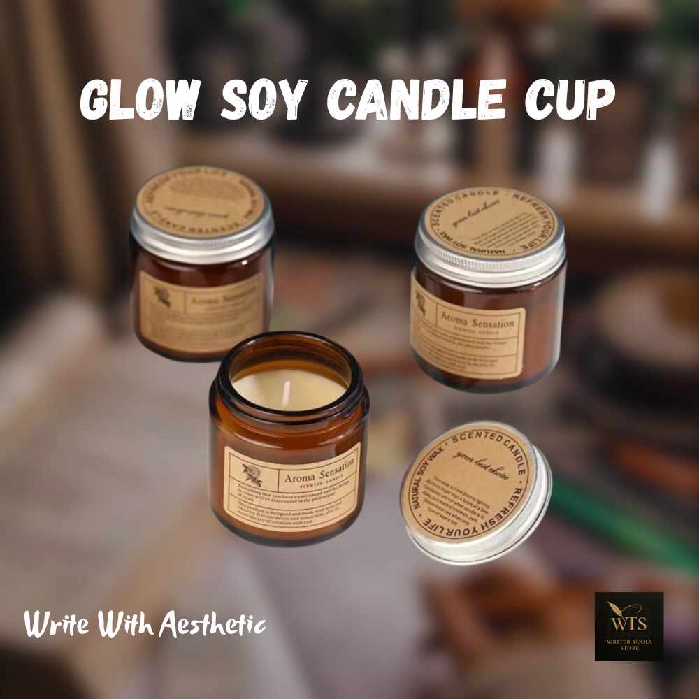 Serenity Glow Soy Candle Cup – Smokeless Aromatherapy Essential Oil Candle for Home Fragrance & Decorative Gifting