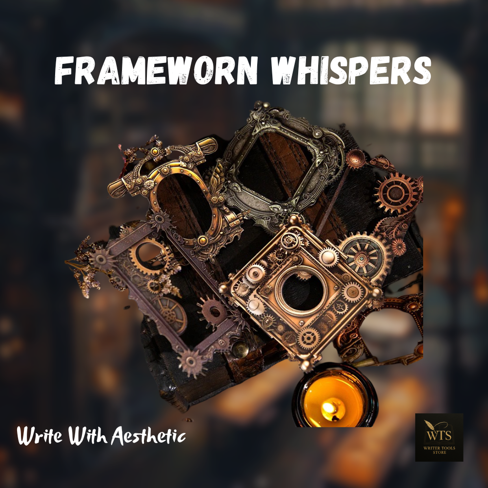 Frameworn Whispers – 10 Antique-Edge Craft Frames for Stories, Pages & Keepsakes