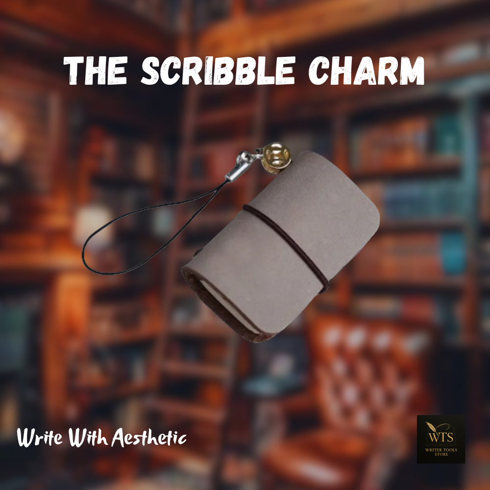 The Scribble Charm – Mini Keychain Notebook for Notes, Doodles & Daily Ideas