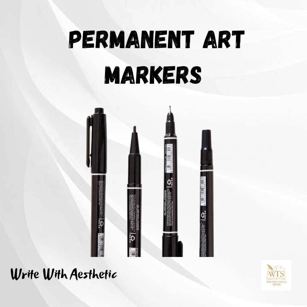 Premium Dual-Tip Permanent Pen / Art Markers – 10-Color Set