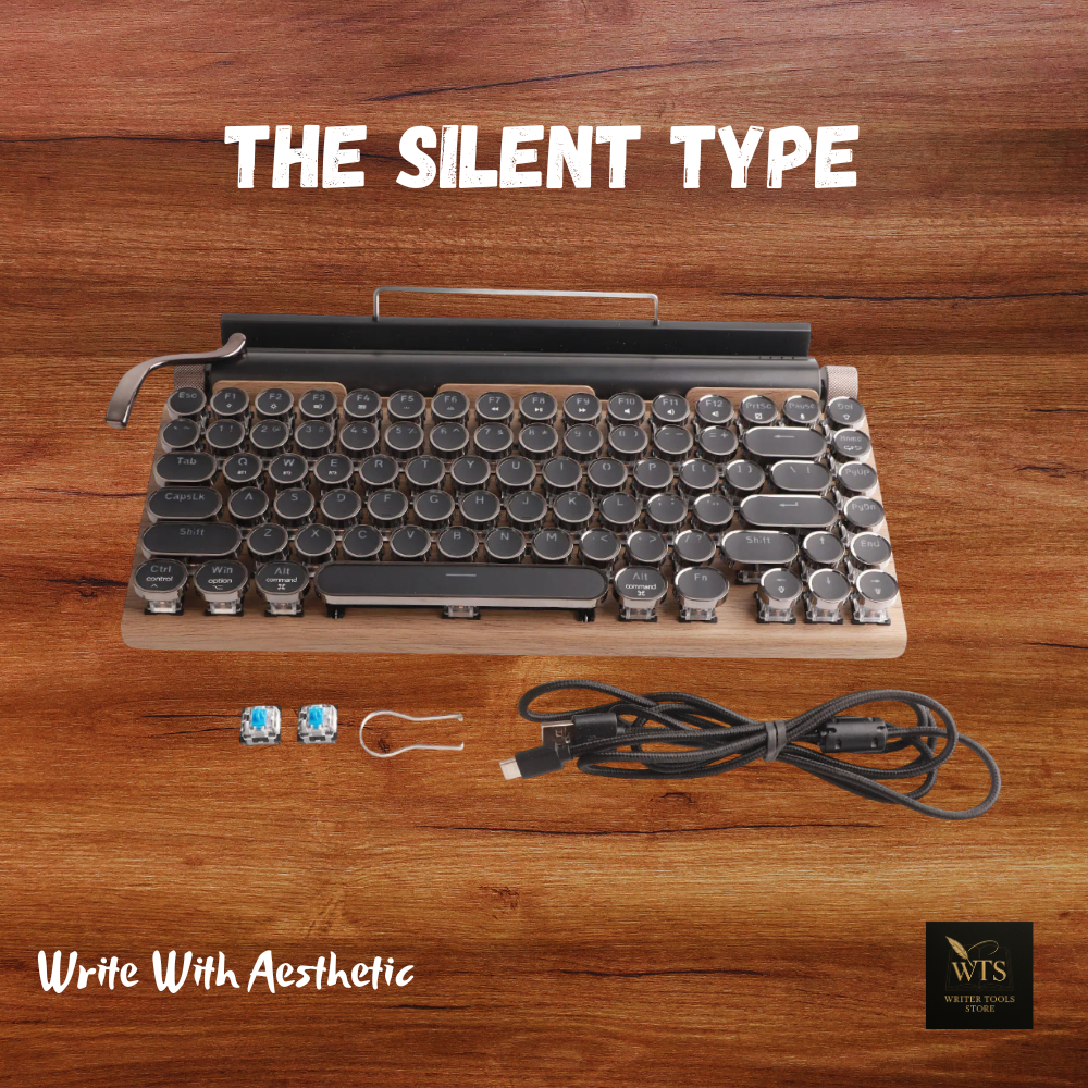 The Silent Type - For Those Who Write by Candlelight, Even on a Screen