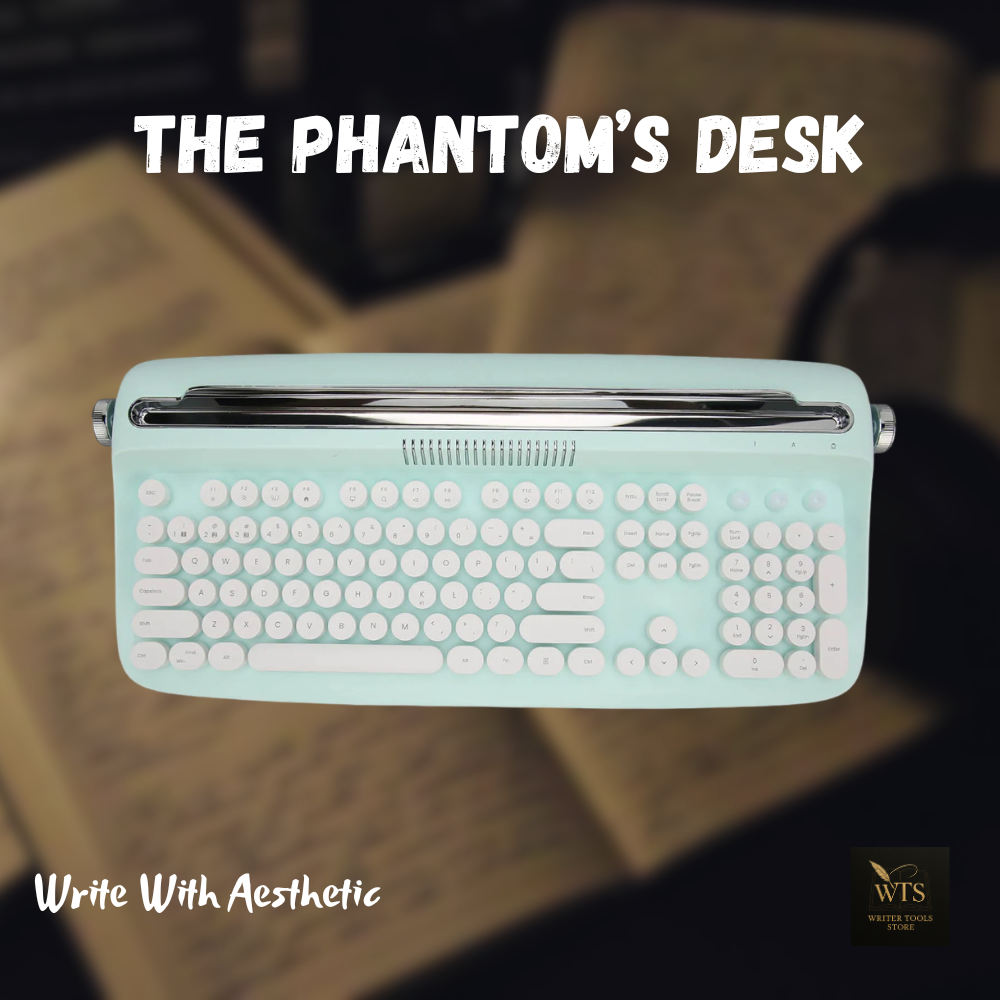 The Phantom’s Desk – Where Vintage Spirit Meets Wireless Whispers