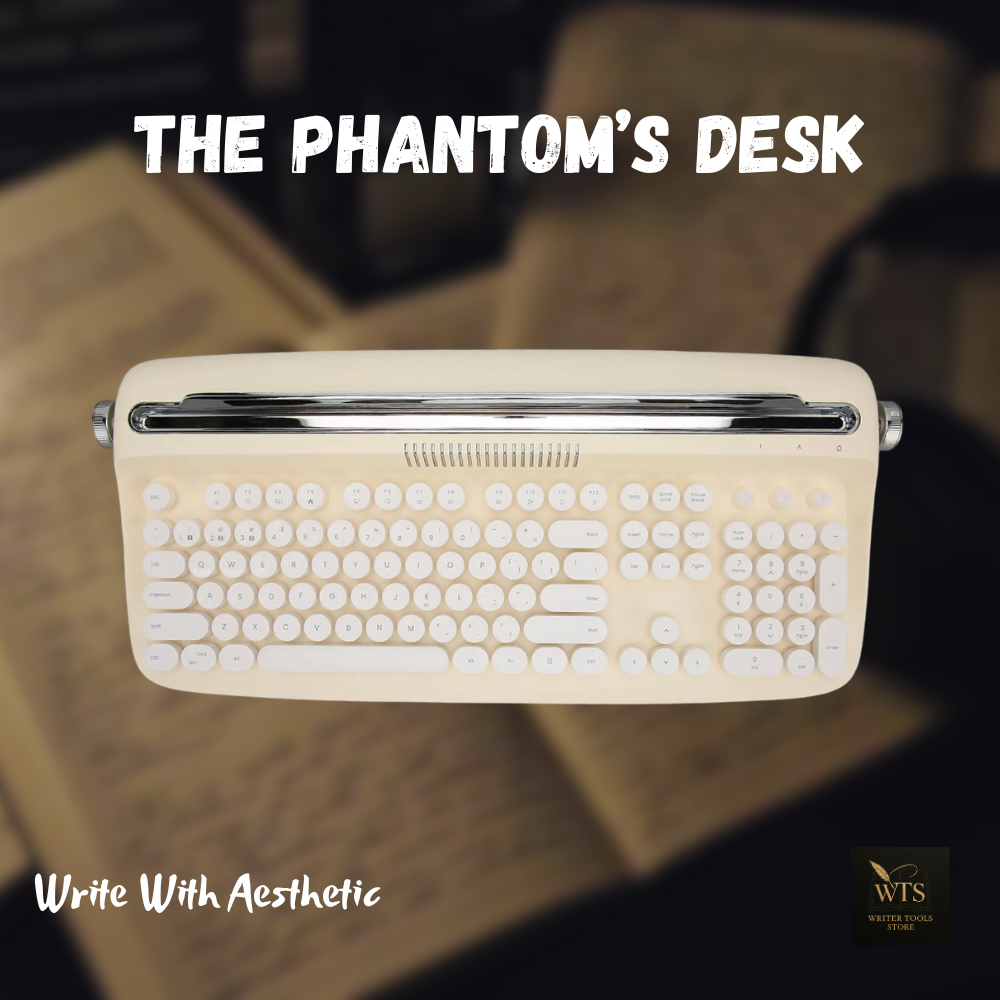 The Phantom’s Desk – Where Vintage Spirit Meets Wireless Whispers