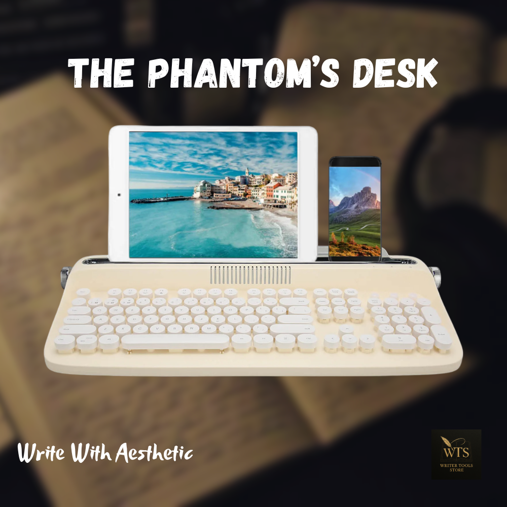 Retro Typewriter Keyboard whireless pc / phone