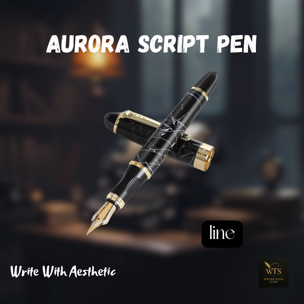 Aurora Script Pen – For Poets, Dreamers & Midnight Letters