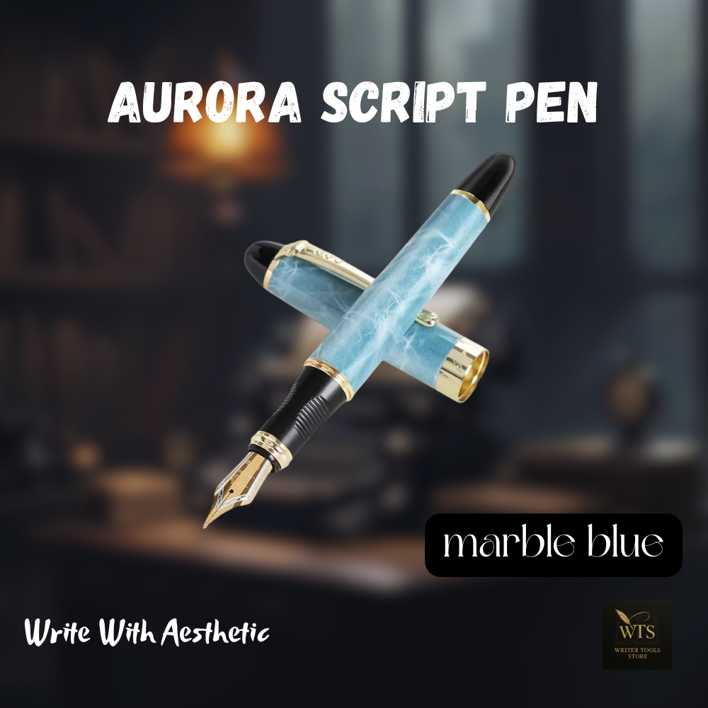 Aurora Script Pen – For Poets, Dreamers & Midnight Letters