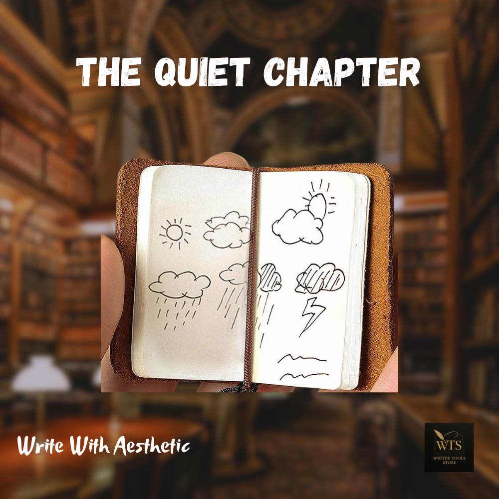 The Quiet Chapter – A Mini Companion for Daily Scribbles - mini notebook