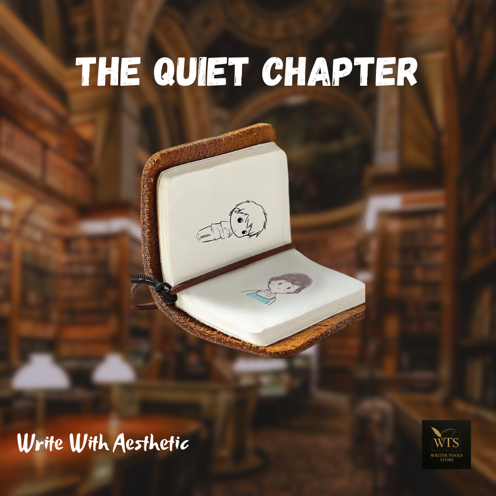 The Quiet Chapter – A Mini Companion for Daily Scribbles - mini notebook