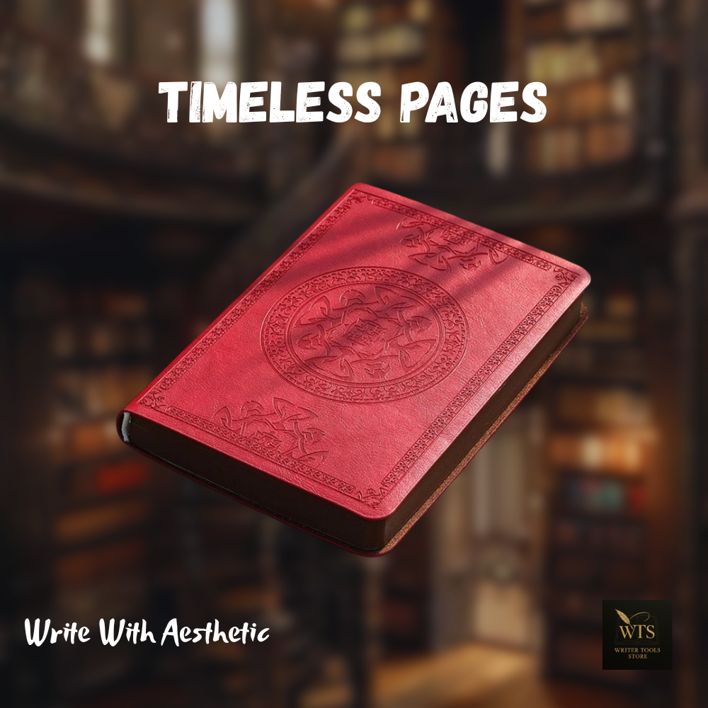 Timeless Pages – 2025 Vintage PU Leather Notebook Diary for Daily Notes & Gifts