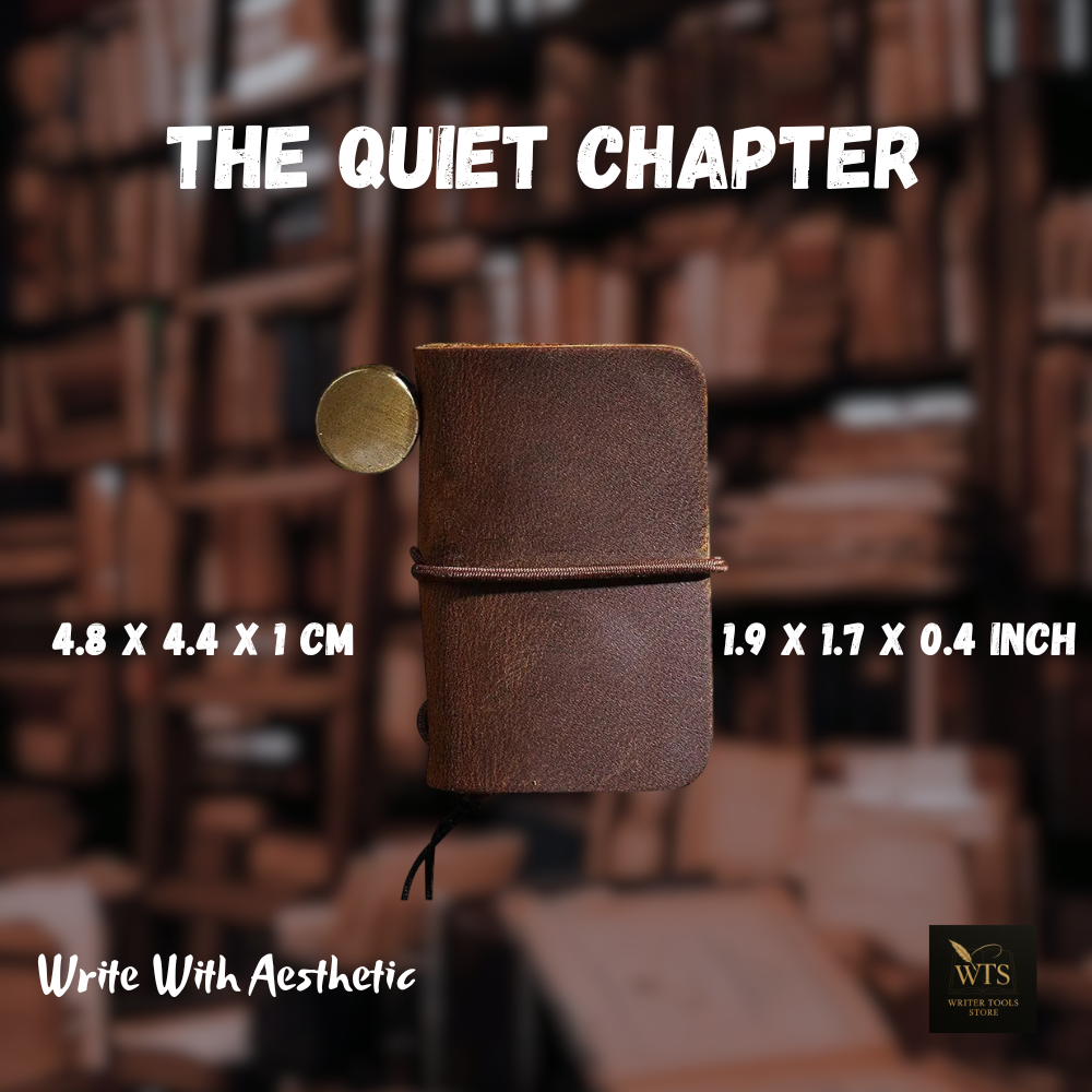 The Quiet Chapter – A Mini Companion for Daily Scribbles - mini notebook