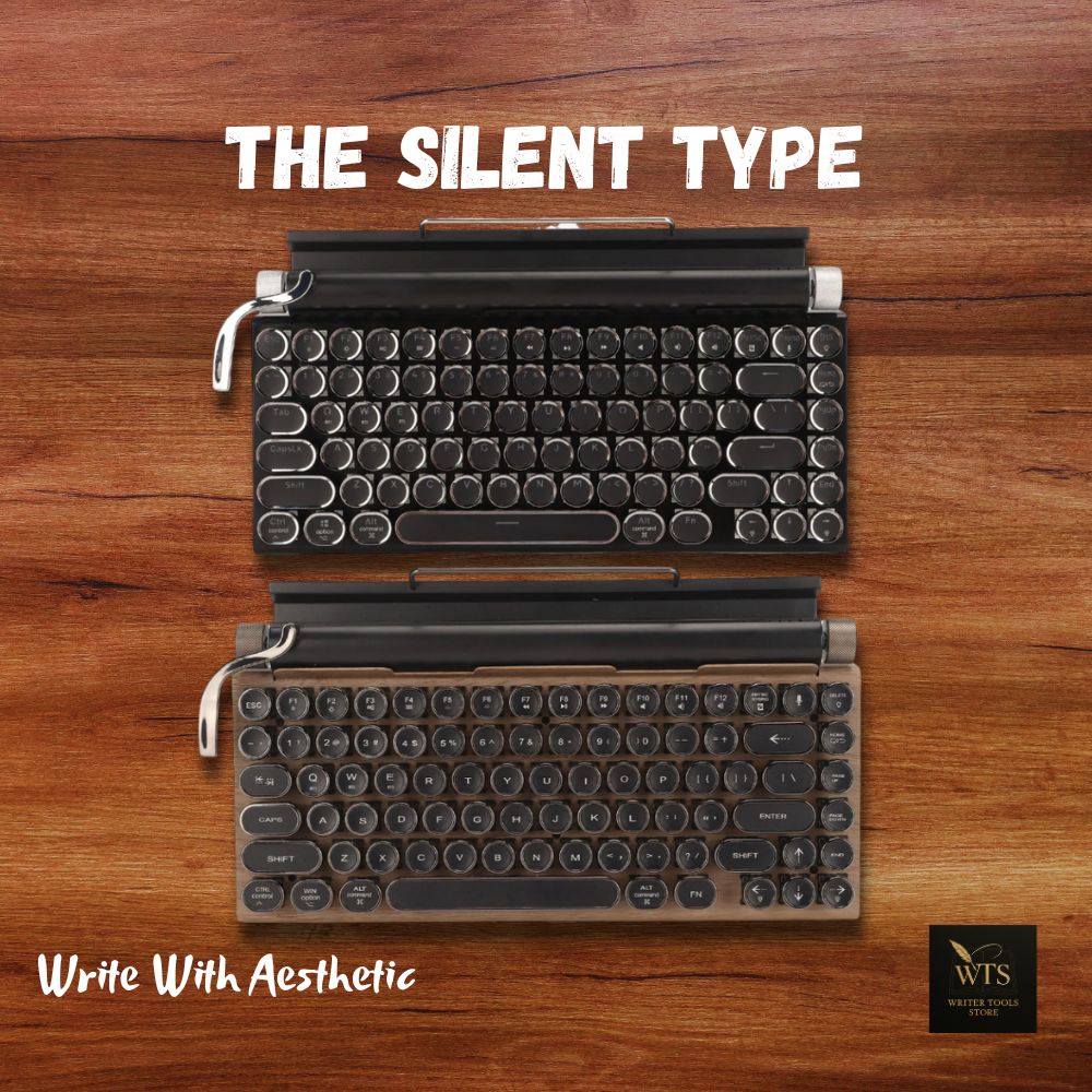 The Silent Type - For Those Who Write by Candlelight, Even on a Screen