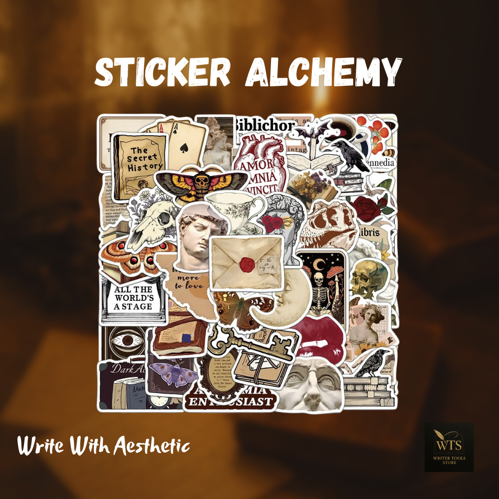 A Non-Repeating Library of 50 Retro Academic Symbols (Waterproof Edition)