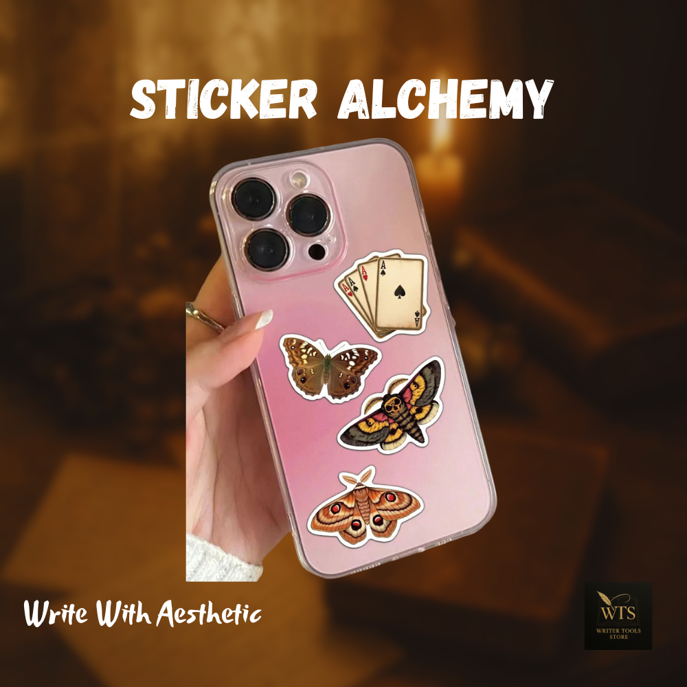 A Non-Repeating Library of 50 Retro Academic Symbols (Waterproof Edition)