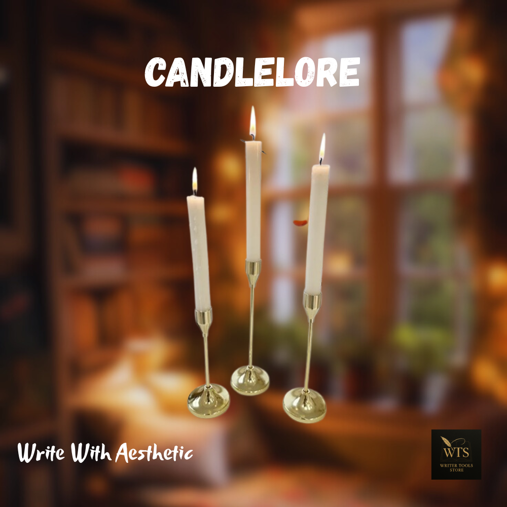 Candlelore – 3 Pieces Retro Metal Candle Holders Set | Minimalist Candlestick for Wedding Table Decor, Home, and Vintage-Inspired Centerpieces