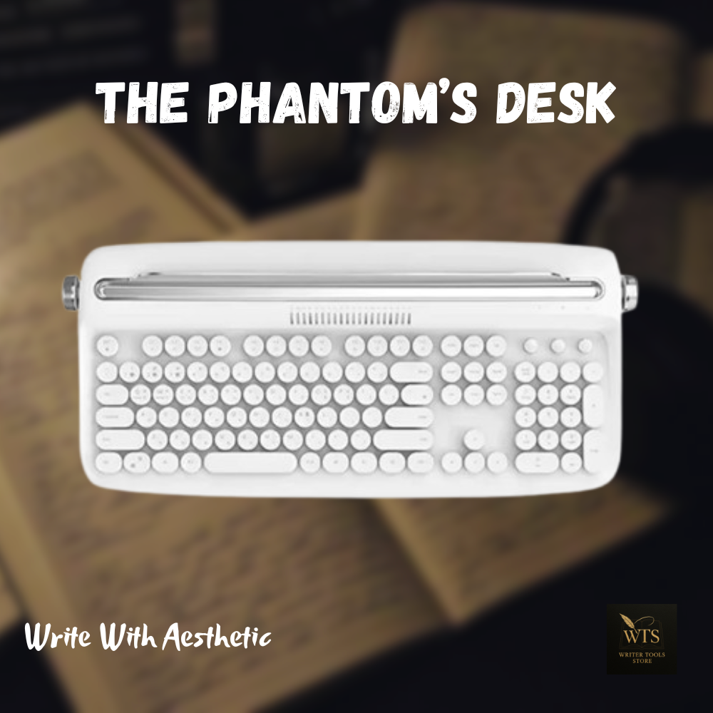 The Phantom’s Desk – Where Vintage Spirit Meets Wireless Whispers
