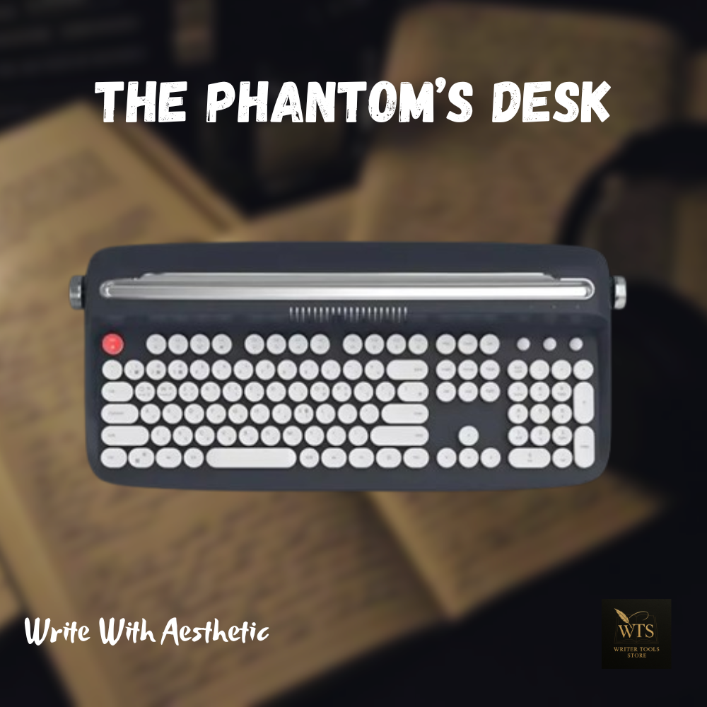 The Phantom’s Desk – Where Vintage Spirit Meets Wireless Whispers