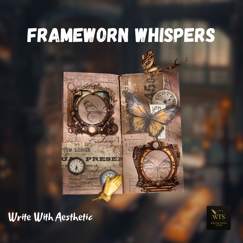 10 Antique-Edge Craft Frames for Stories, Pages & Keepsakes for writers