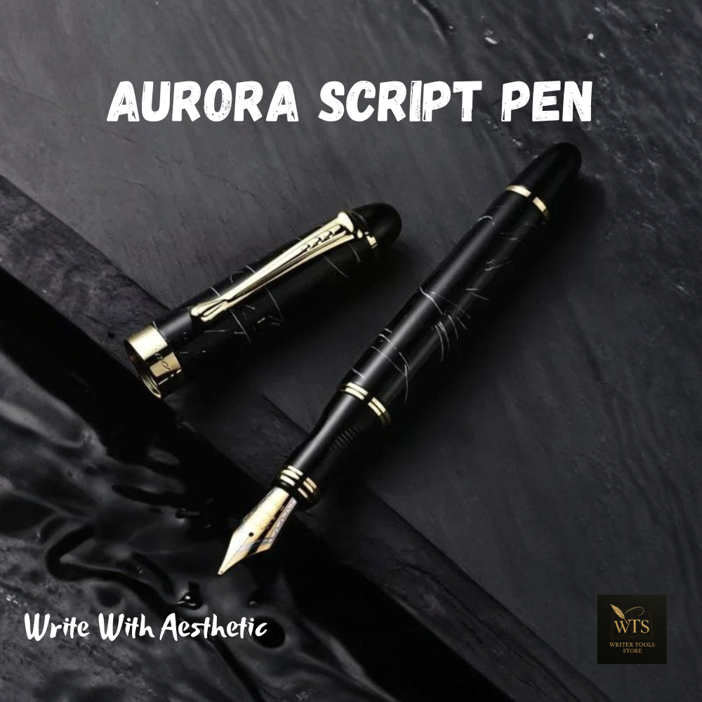 Aurora Script Pen – For Poets, Dreamers & Midnight Letters
