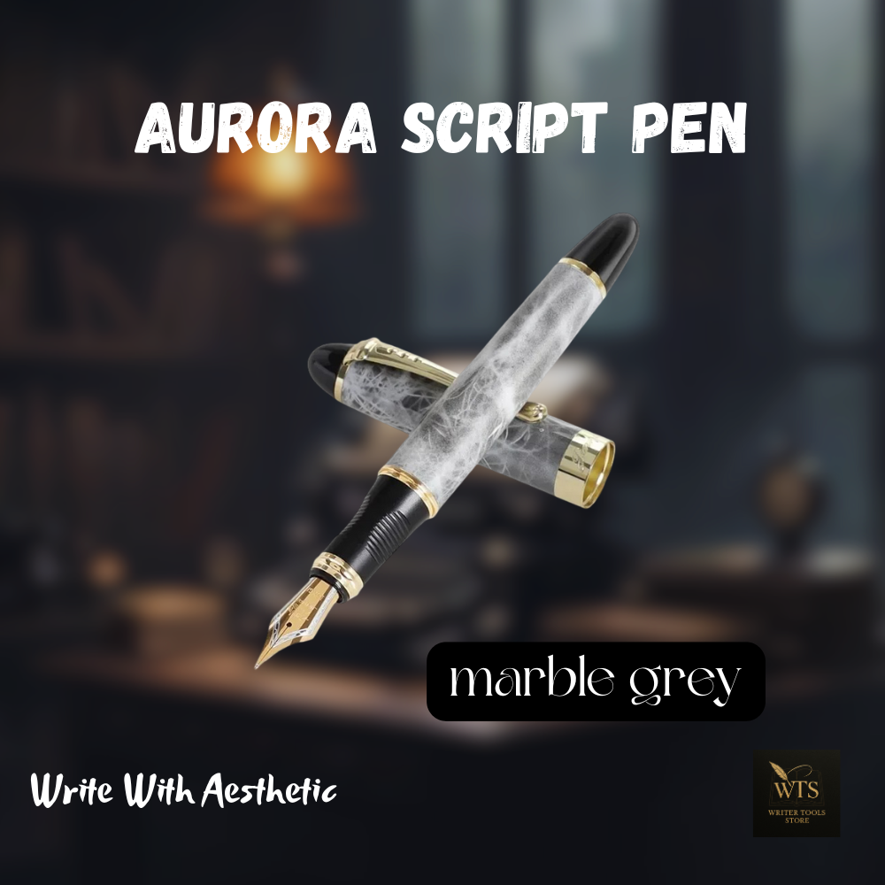 Aurora Script Pen – For Poets, Dreamers & Midnight Letters