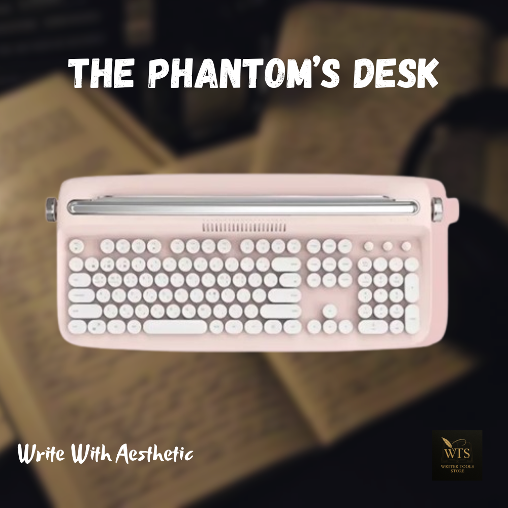 The Phantom’s Desk – Where Vintage Spirit Meets Wireless Whispers